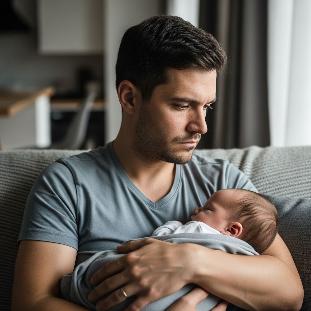 Postnatal depression affects new fathers too. Learn the symptoms, causes, impacts, and how to seek help effectively.