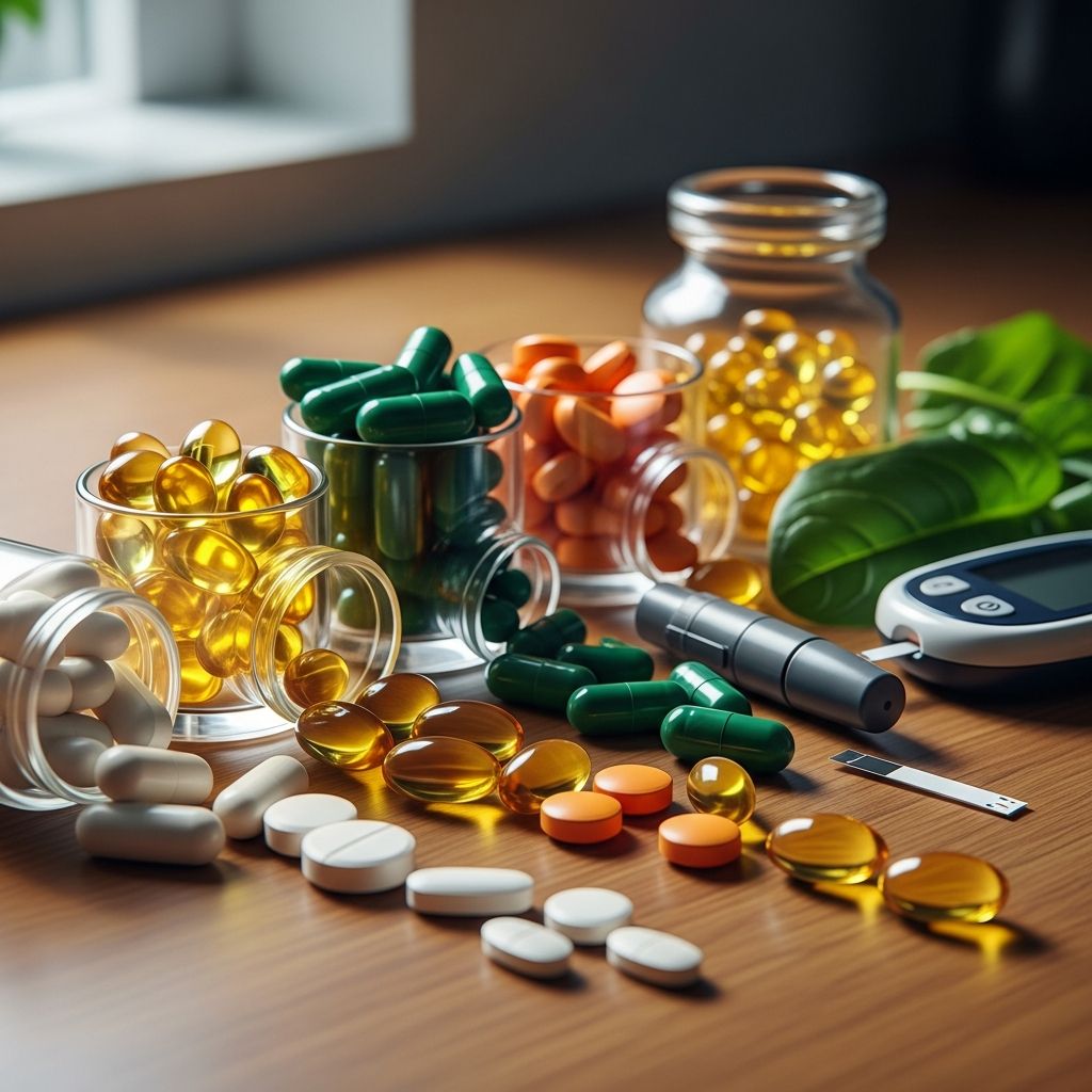Explore whether dietary supplements can effectively support diabetes management alongside standard treatments and lifestyle changes.