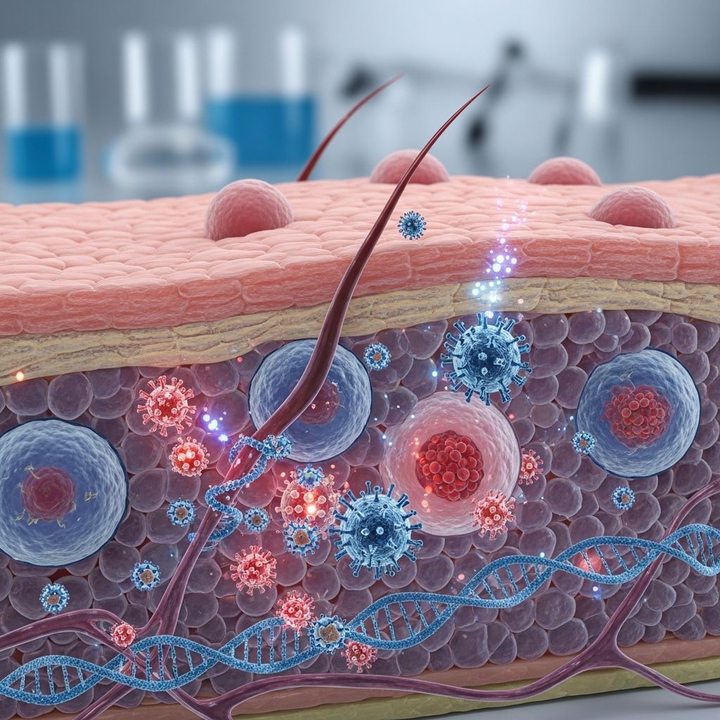 Explore the emerging link between viral infections and skin cancer development and what research reveals.