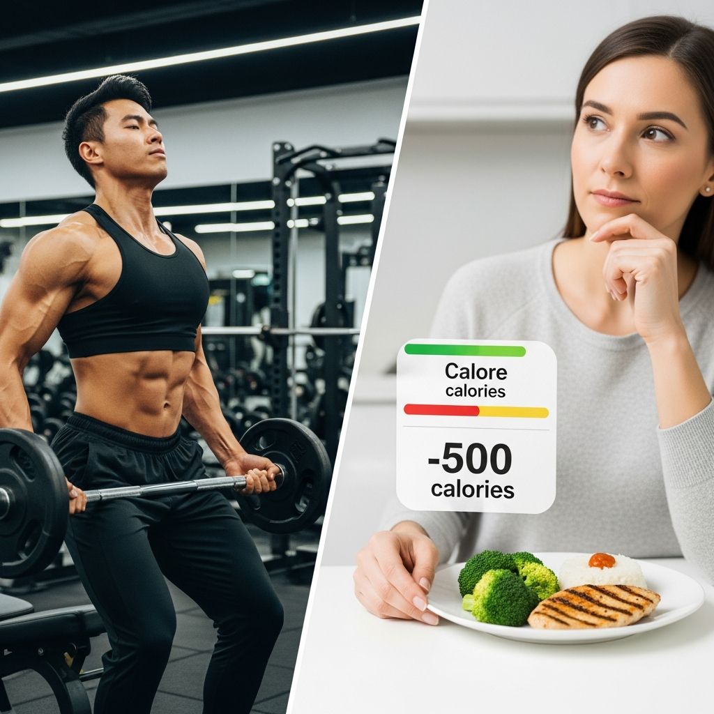 Discover if building muscle while cutting calories is possible, who can achieve it, and the best strategies for success.