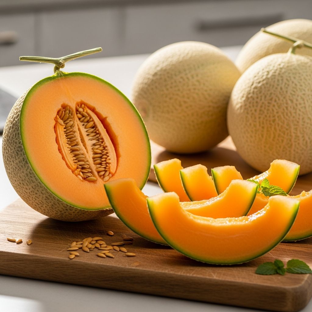 Discover the impressive health benefits of cantaloupe, from hydration and immunity to eye health and disease prevention.