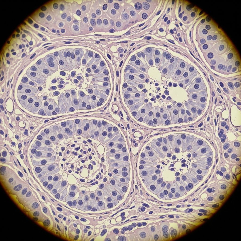 Detailed pathology of cutaneous carcinoid tumours, metastases, and associated skin manifestations from neuroendocrine origins.