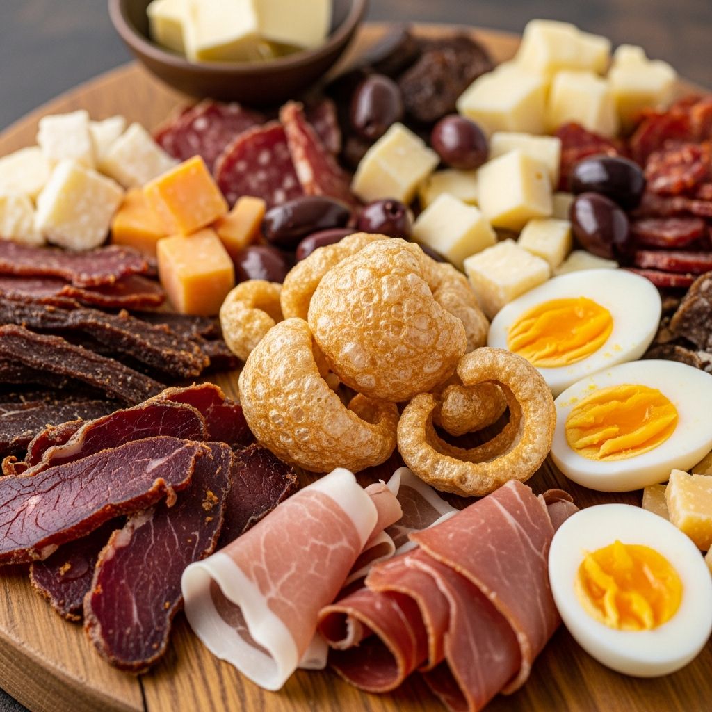 20 satisfying, animal-based snacks to stay fueled on the carnivore diet without breaking your strict meat-only rules.