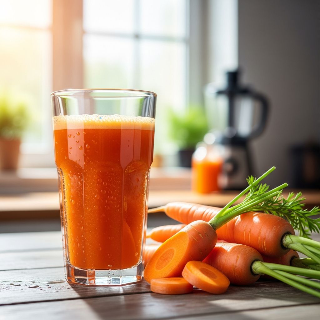 Unlock the impressive health benefits of carrot juice, from boosting immunity to supporting eye and heart health with its rich nutrients.