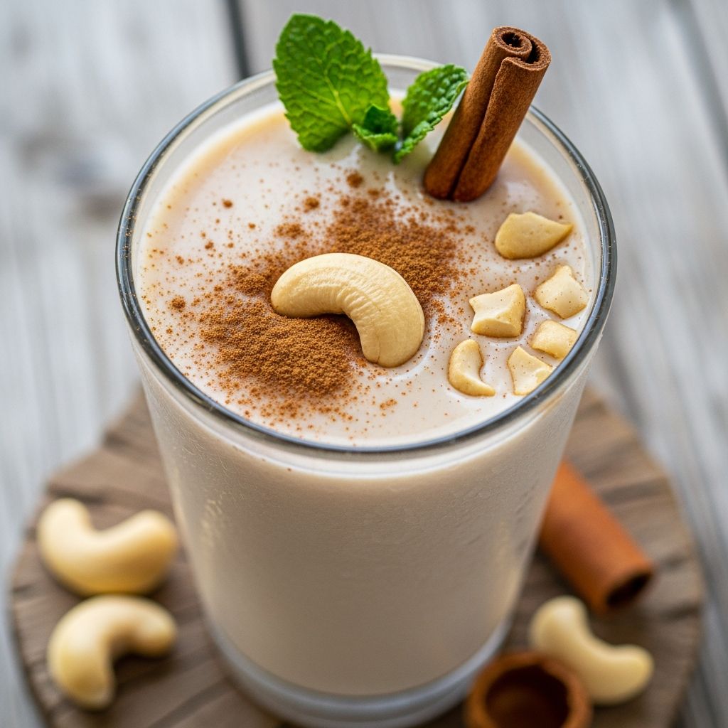 Discover a creamy, low-sugar cashew horchata perfect for diabetes management, blending nutty richness with cinnamon warmth for guilt-free refreshment.
