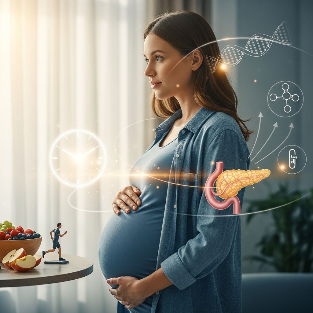 Understand what causes gestational diabetes, debunk myths about sugar, and learn key risk factors during pregnancy for better management.
