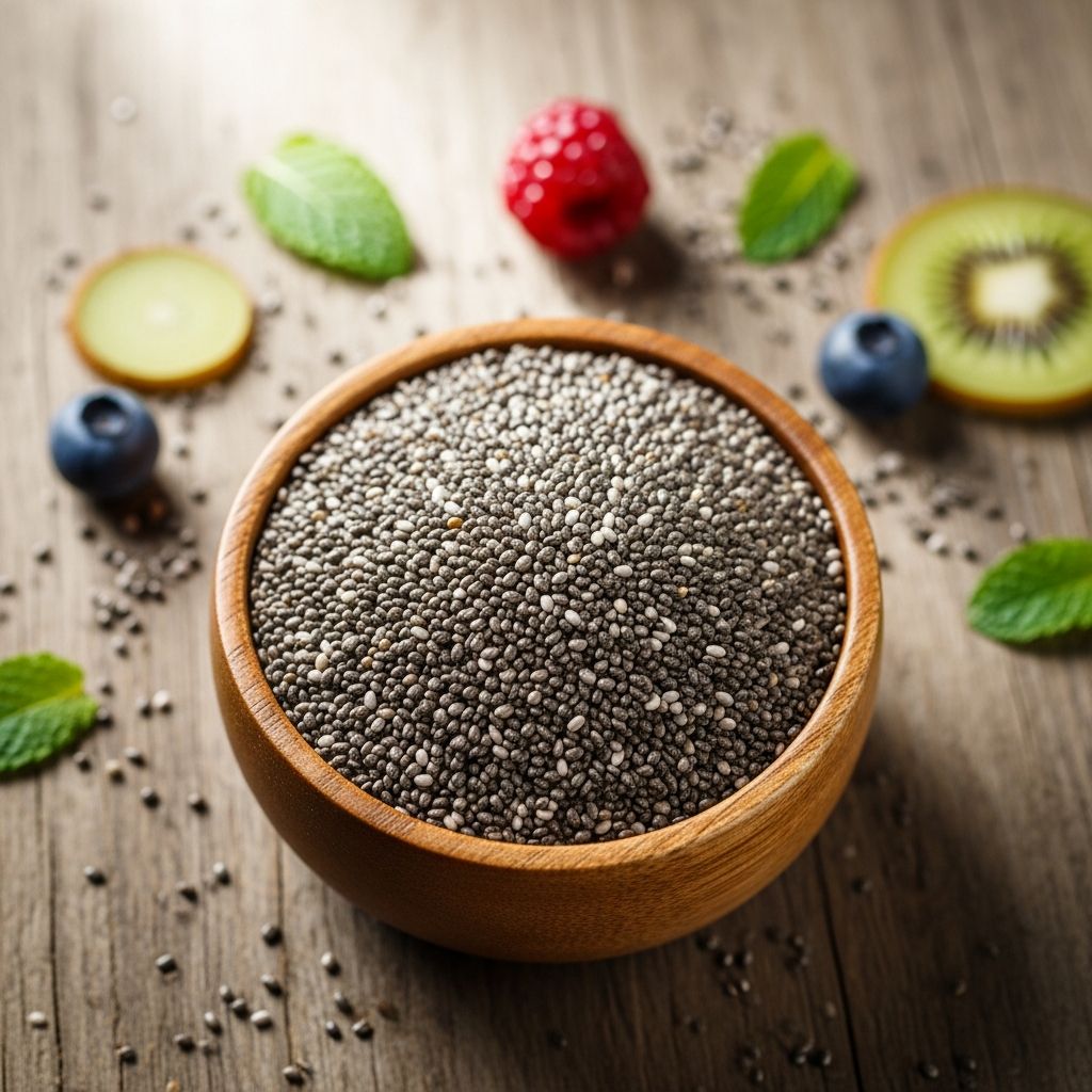 Unlock the impressive health benefits of chia seeds, from heart health to weight management and beyond.