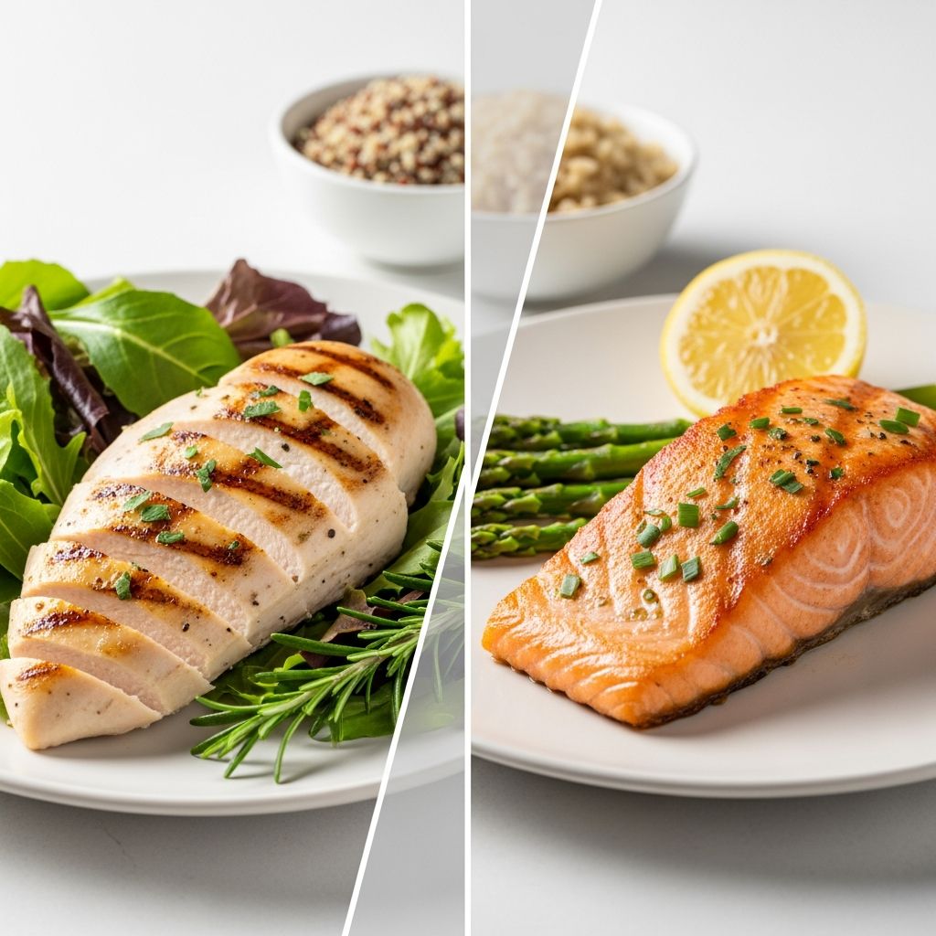 Discover the nutritional showdown between chicken and fish to determine which protein source offers superior health benefits for your diet.