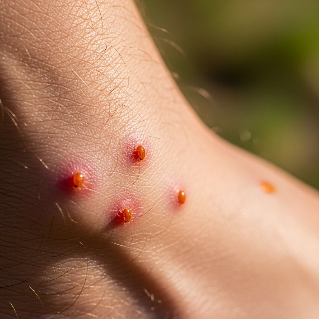 Everything you need to know about identifying, treating, and preventing itchy chigger bites from these tiny mites.