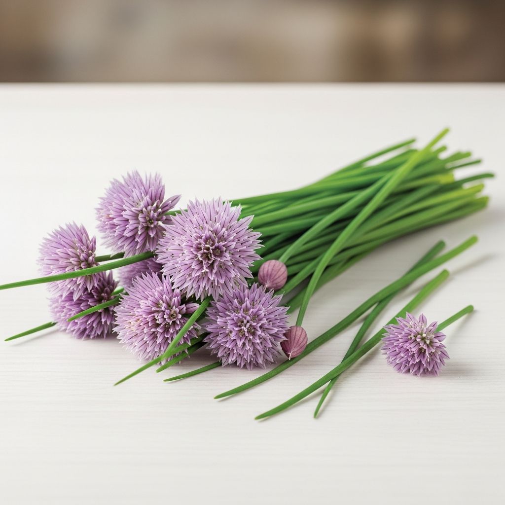 Comprehensive guide to chives: botanical classification, culinary uses, and contact allergen risks.