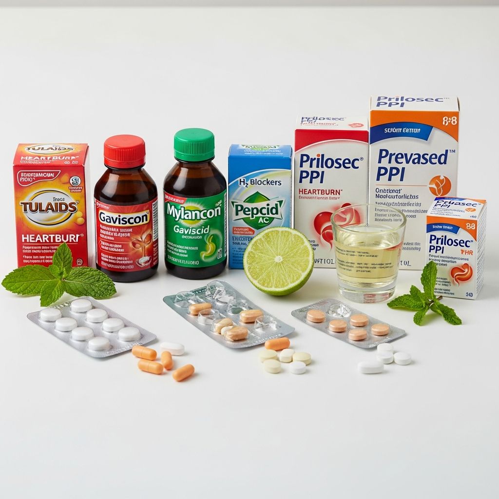 Expert guide to selecting the best over-the-counter remedies for fast, effective heartburn relief.