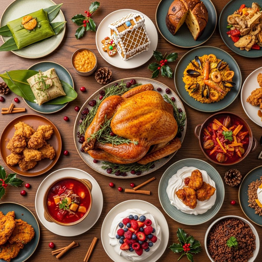 Christmas Foods Around The World: Global Guide Discover diverse holiday feasts from every corner of the globe, blending tradition, culture, and seasonal flavors for joyful celebrations.