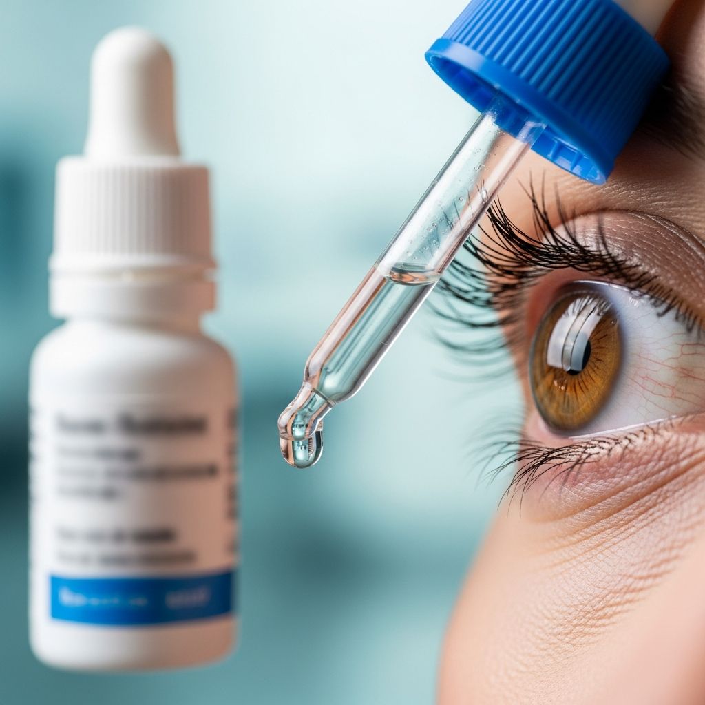 Complete guide to ciprofloxacin eye drops and ointment for treating bacterial eye infections.