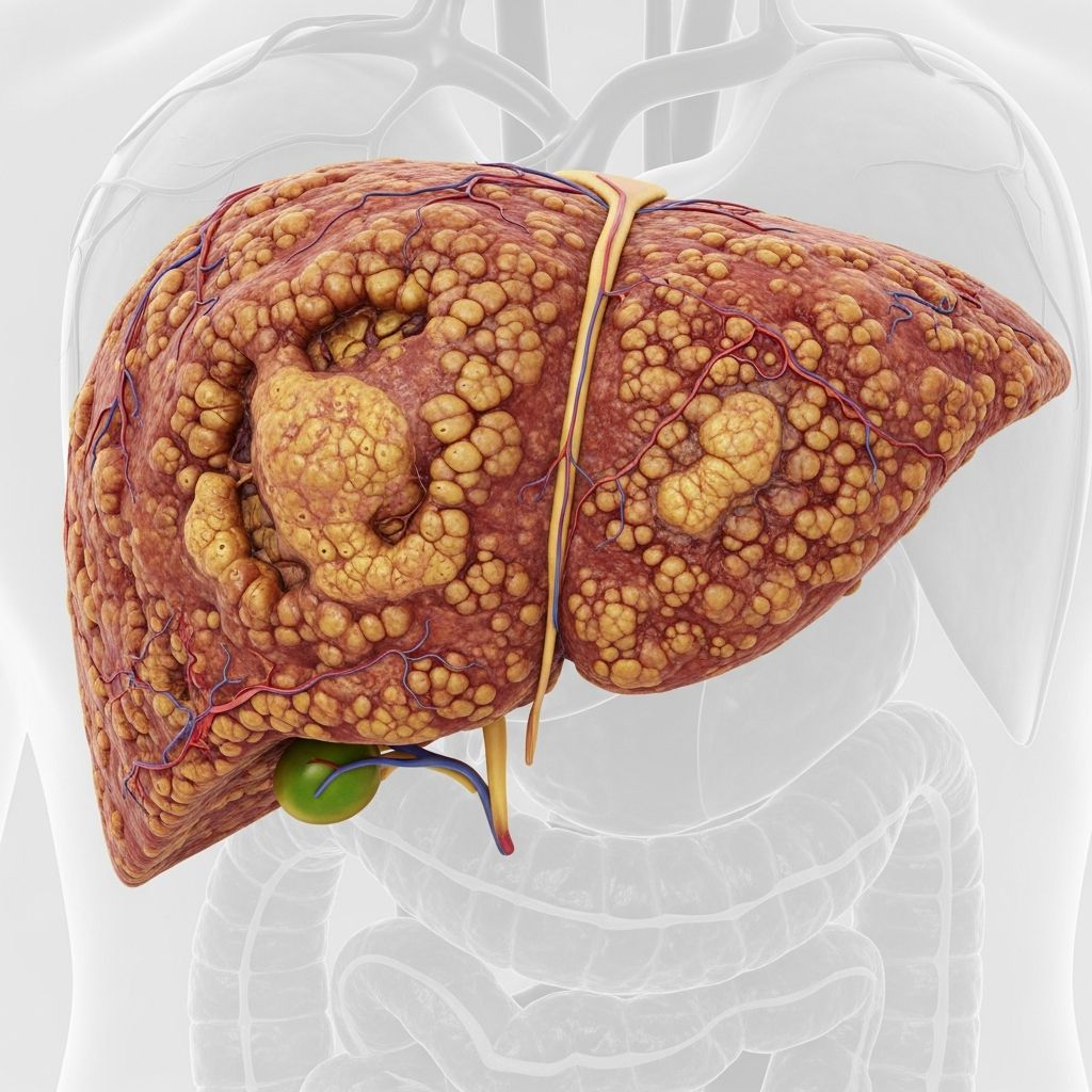 Understand cirrhosis: symptoms, causes, complications, diagnosis, treatment, and living with this serious liver condition.