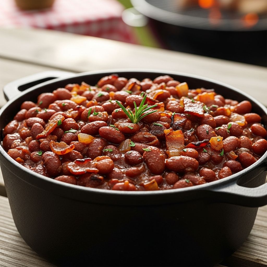 Diabetes-friendly BBQ baked beans packed with protein, fiber, and bold flavors for summer cookouts and family dinners.