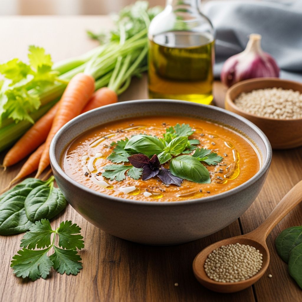 Discover nourishing, wholesome soup recipes perfect for clean eating lifestyles with fresh ingredients and simple preparations.