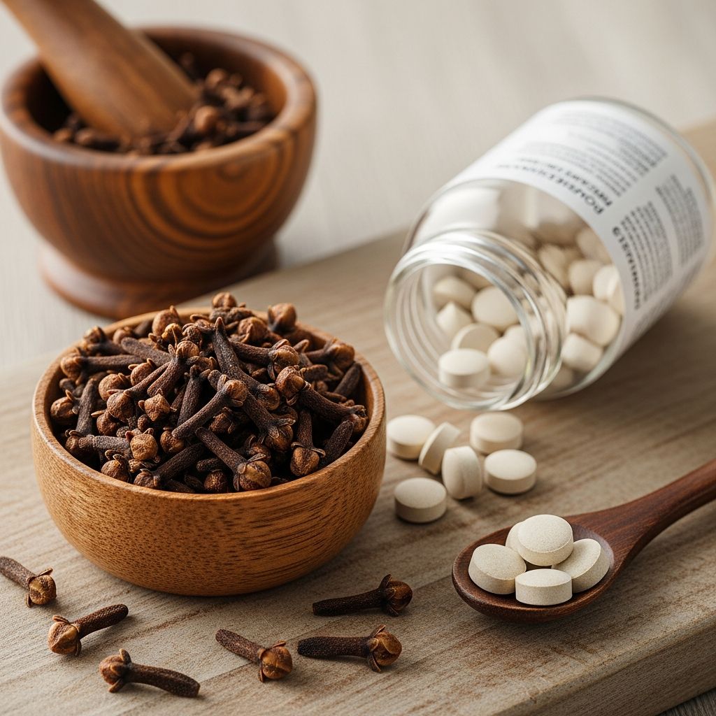 Discover the potential health benefits of cloves supplements, from antioxidant power to blood sugar support and liver protection.