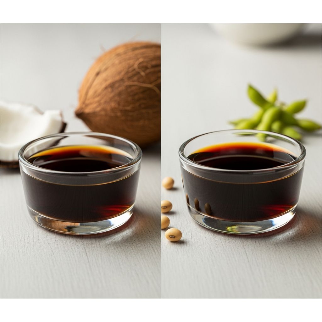 Explore the nutritional differences, flavors, and uses of coconut aminos versus traditional soy sauce.