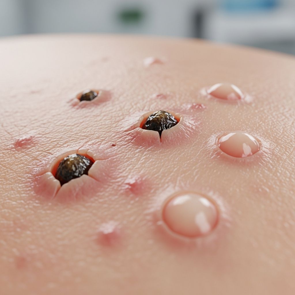 Understanding comedones: types, causes, clinical features, and effective treatment strategies for blackheads and whiteheads.