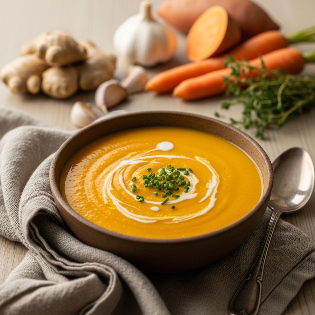 Discover 20 creamy soups packed with prebiotics, fiber, and probiotics to soothe your gut and boost microbiome health deliciously.