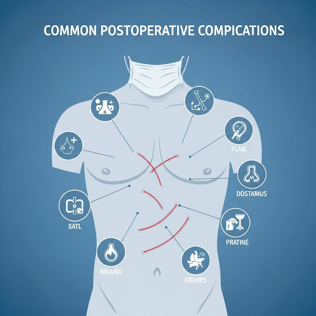 Understand the most frequent complications after surgery, their symptoms, treatments, and prevention strategies for safer recovery.