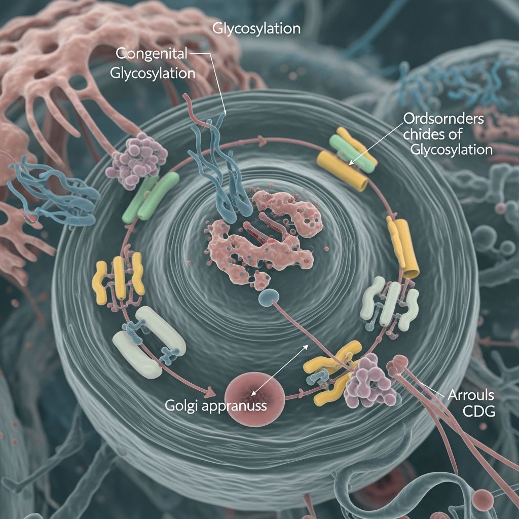 Understanding CDG: Rare genetic disorders affecting glycosylation, symptoms, diagnosis, and emerging treatments for better management.