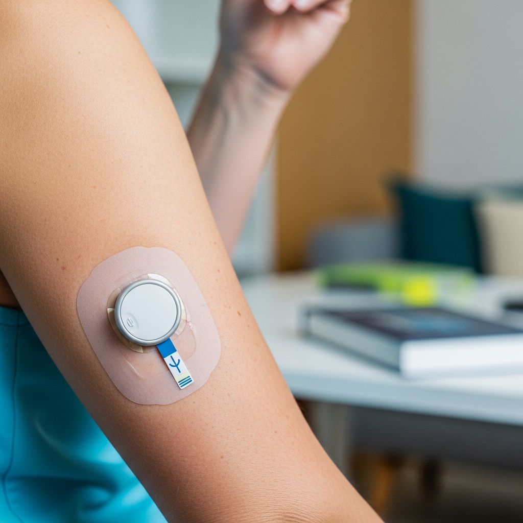 Real-time glucose tracking technology transforming type 1 diabetes management and improving patient outcomes.