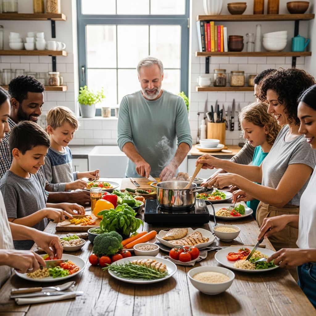 Discover how shared meals and home cooking strengthen bodies, minds, and family bonds.