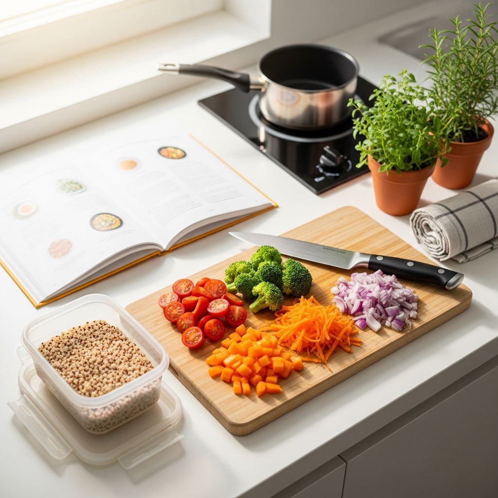 Master solo cooking with simple strategies, budget-friendly recipes, and smart meal prep techniques.