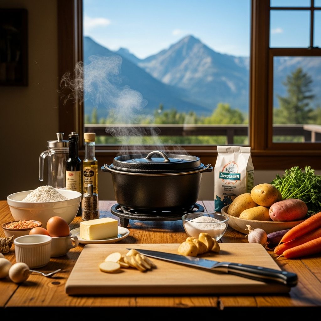 Master high-altitude cooking with expert tips on adjusting time, temperature, and moisture for safe, flavorful meals above 3,000 feet.