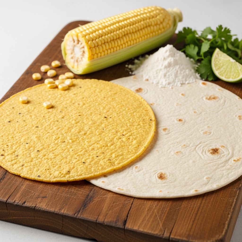Discover the nutritional differences between corn and flour tortillas to make the healthiest choice for your tacos, burritos, and more.
