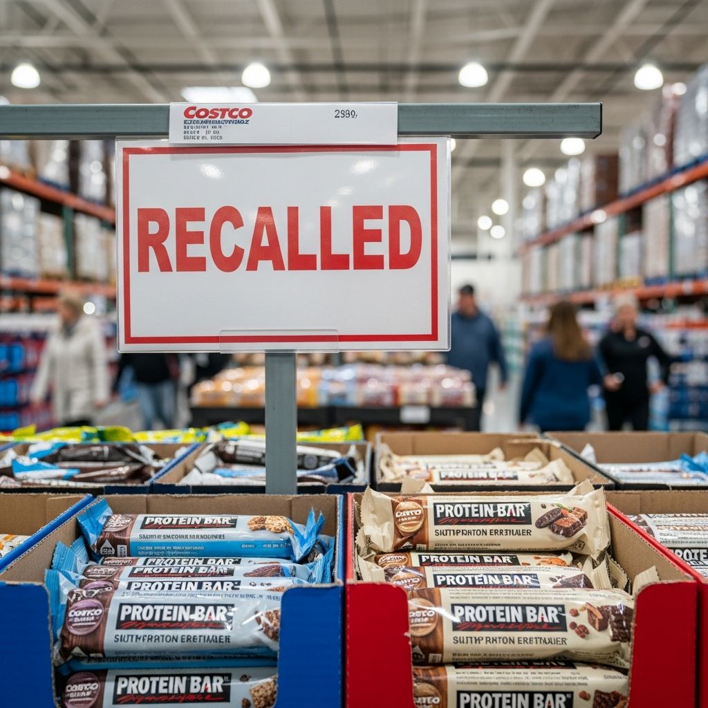 Costco recalls popular protein bars due to undeclared allergens like cashews and dairy—check your pantry now for these affected products.