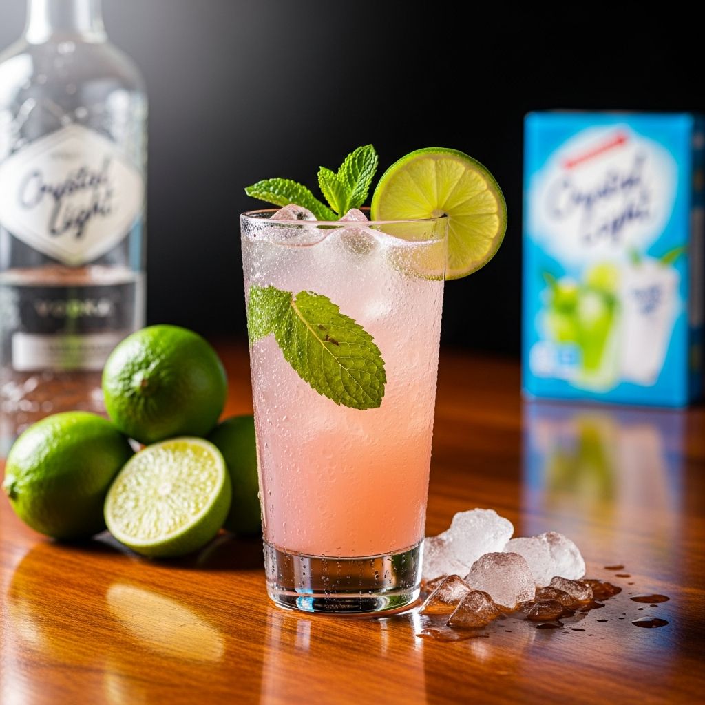 New Crystal Light Vodka Refreshers blend nostalgia with booze—tasting great but are they a smart health choice for low-cal cocktails?