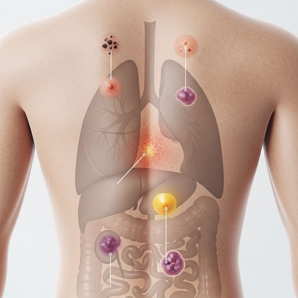 Skin signs that signal hidden cancers: Early detection through dermatological clues and paraneoplastic syndromes.