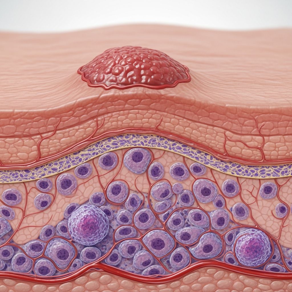 Rare skin manifestation of myeloid neoplasms presenting as papules, nodules, or plaques with variable clinical features.