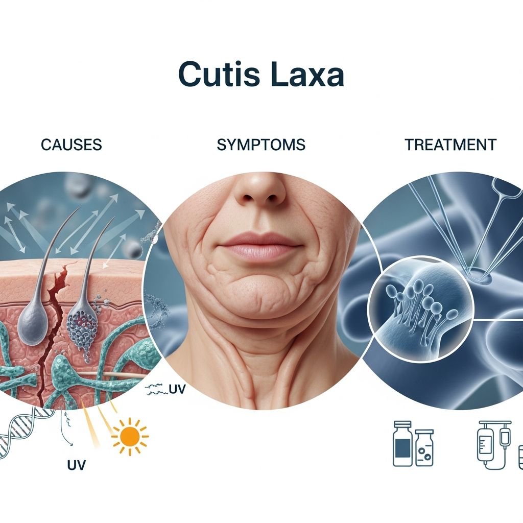 Understanding cutis laxa: A rare connective tissue disorder affecting skin elasticity and internal organs.