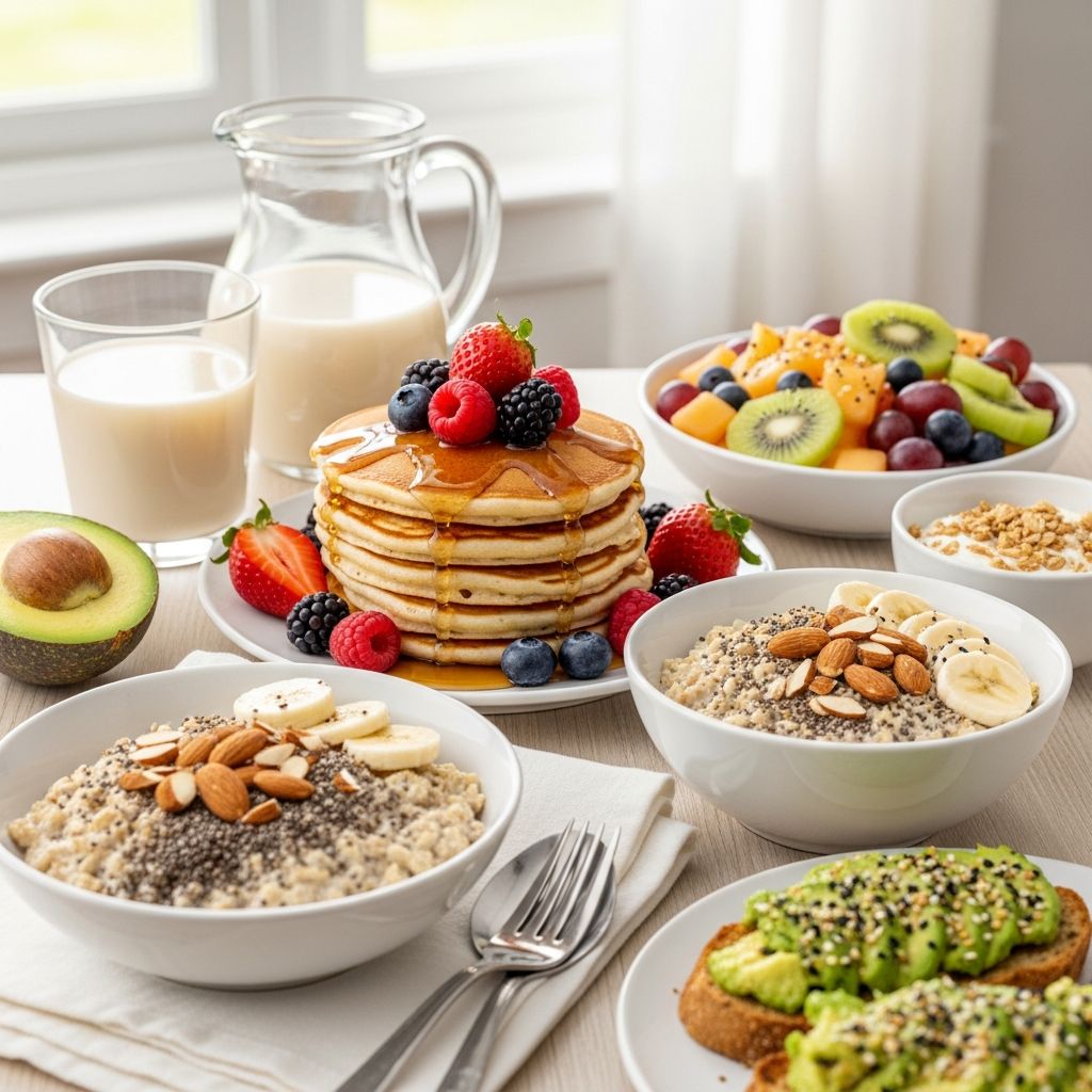Delicious dairy-free and lactose-free breakfast ideas to start your day nutritiously and satisfyingly without sacrificing flavor.