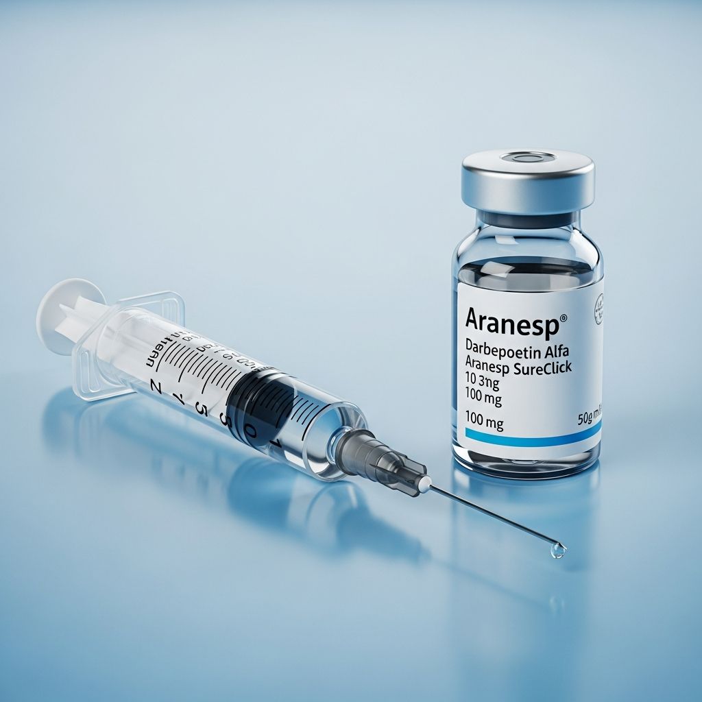 Comprehensive guide to Aranesp for treating anemia in chronic kidney disease and chemotherapy patients, including usage, dosage, and safety information.