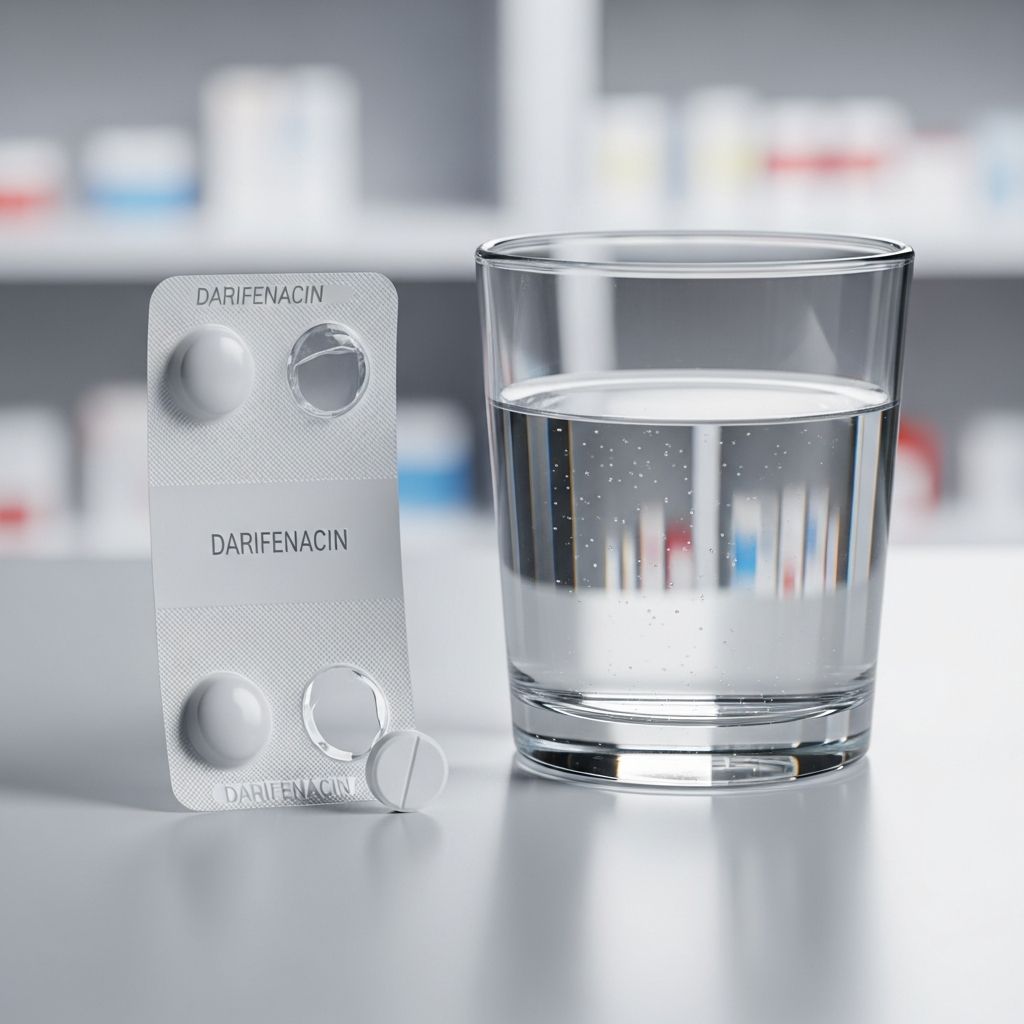 Complete guide to darifenacin (Emselex): How it works, dosage, side effects, and treatment for overactive bladder.
