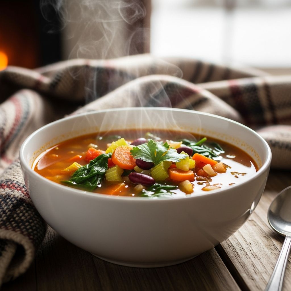 Warm up this winter with 15 low-sodium DASH diet soups that support heart health and blood pressure management.
