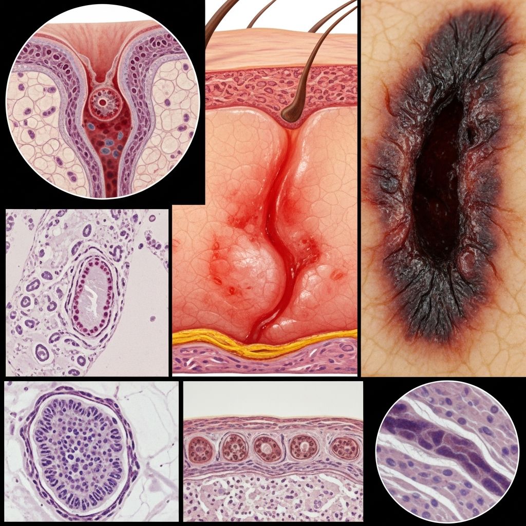 Comprehensive guide to deep skin disorders involving granulomatous inflammation and deeper dermal pathology.