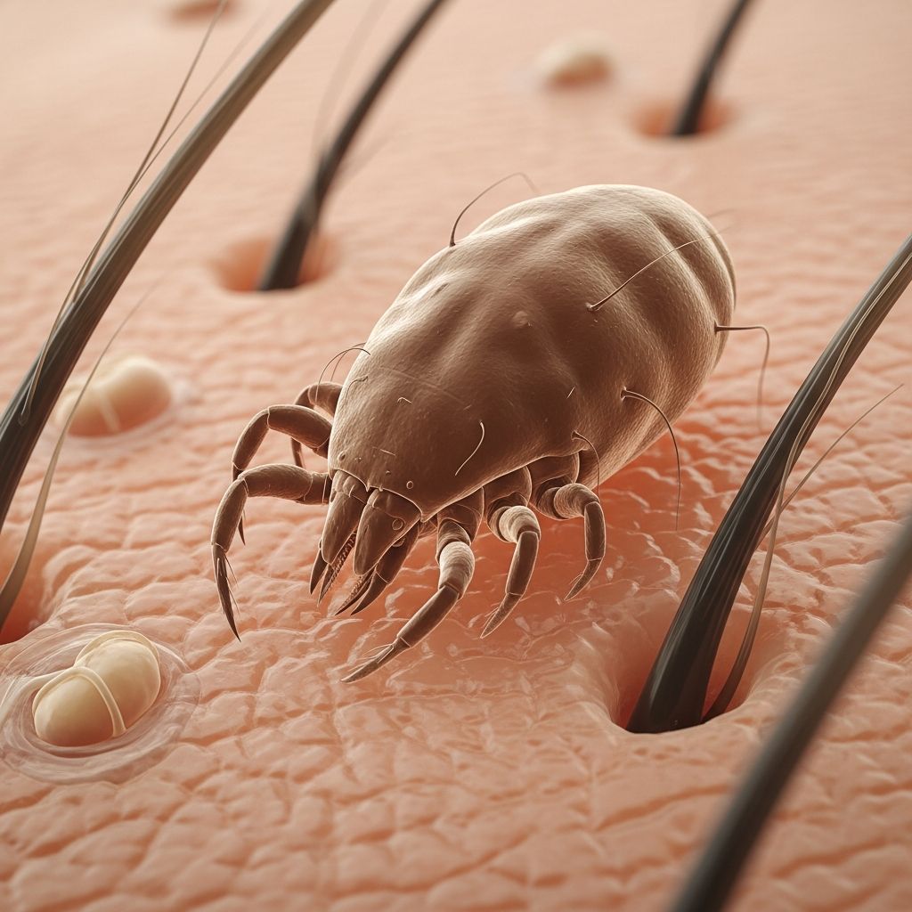Understanding Demodex mites: causes, symptoms, diagnosis, and effective treatment options.