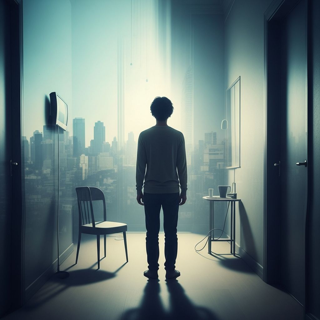Understand depersonalization: symptoms like detachment from self, causes including trauma and anxiety, and effective treatments for recovery.