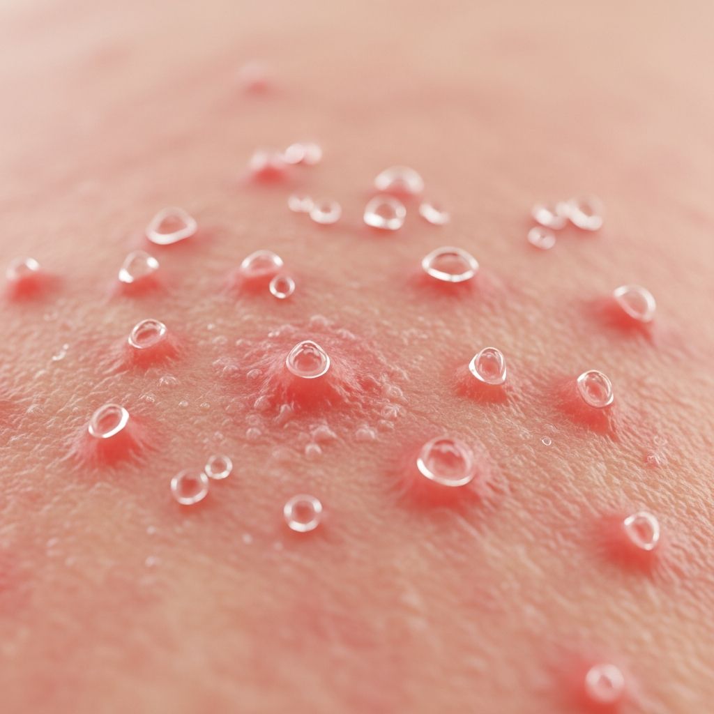 Intensely itchy rash linked to gluten intolerance and celiac disease: symptoms, diagnosis, and lifelong management strategies.