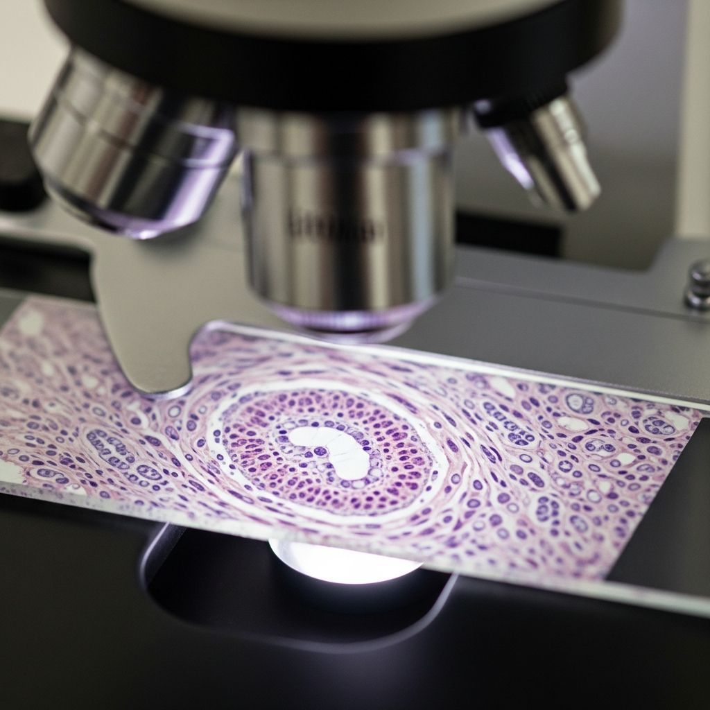 Expert microscopic analysis of skin biopsies to diagnose diseases from rashes to skin cancers accurately.