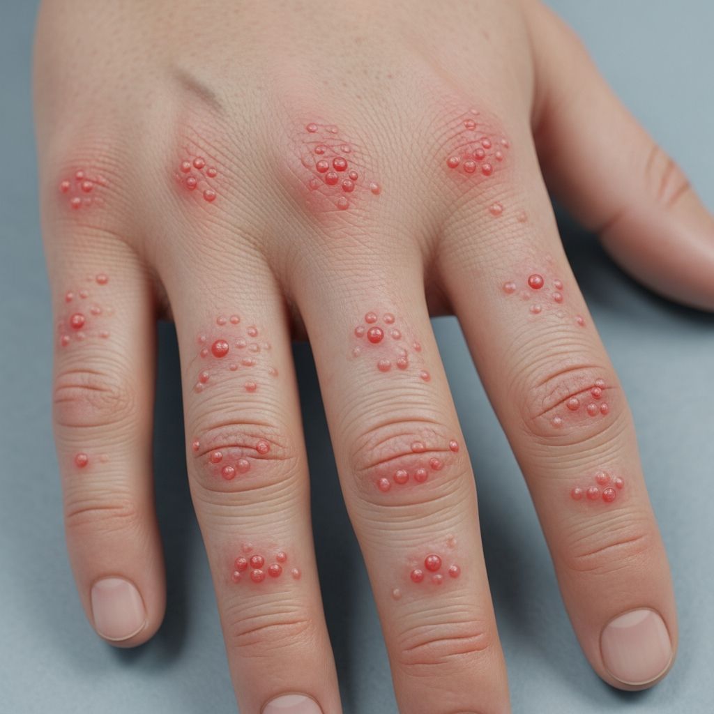 Understanding allergic skin reactions triggered by distant fungal infections like tinea pedis.
