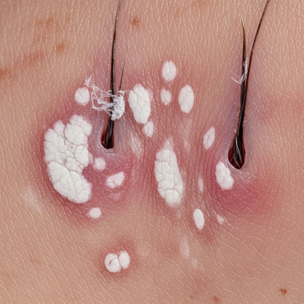 Explore dermoscopic patterns in lichen sclerosus for accurate diagnosis of anogenital and extragenital lesions.