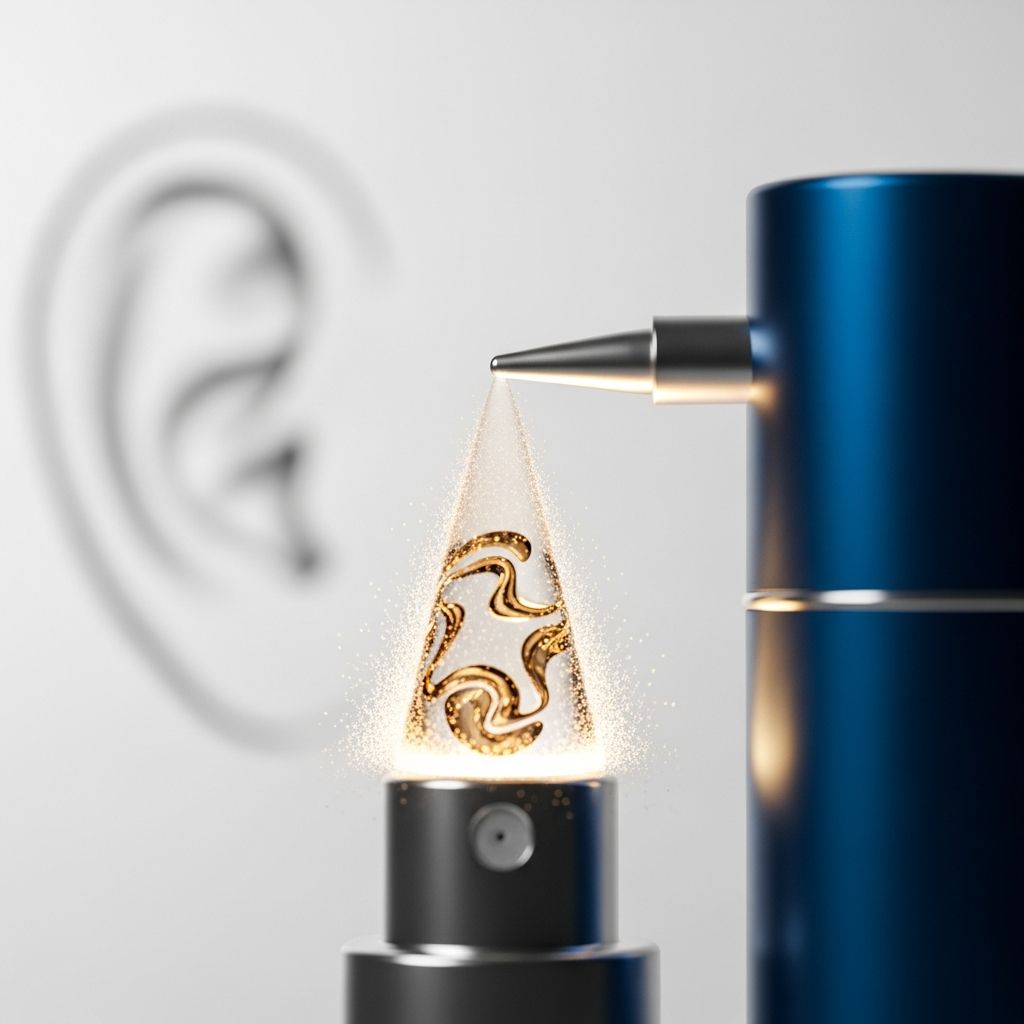 Effective prescription spray for treating outer ear infections, inflammation, and swimmer's ear symptoms with dexamethasone, neomycin, and acetic acid.