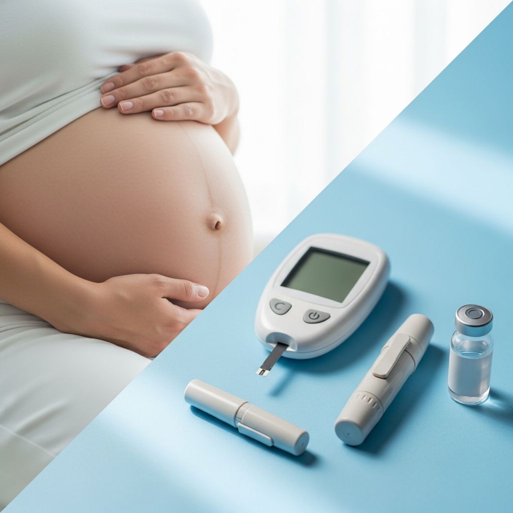 Diabetes and Pregnancy: 2025 Guide To Risks & Management Comprehensive guide to managing pre-existing diabetes during pregnancy for healthy outcomes for mother and baby.