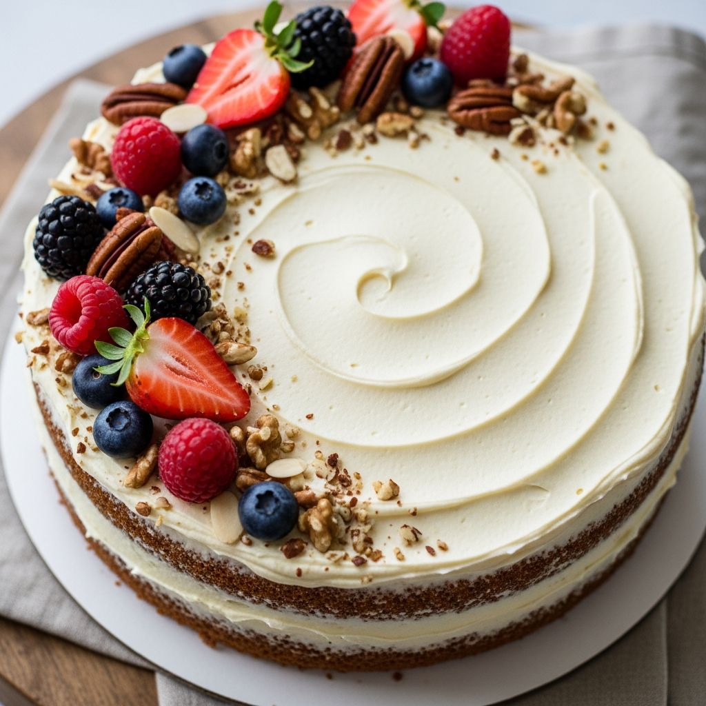 Delicious diabetes-friendly cake recipes that satisfy sweet cravings without spiking blood sugar levels. Low-carb, low-sugar options for everyone.